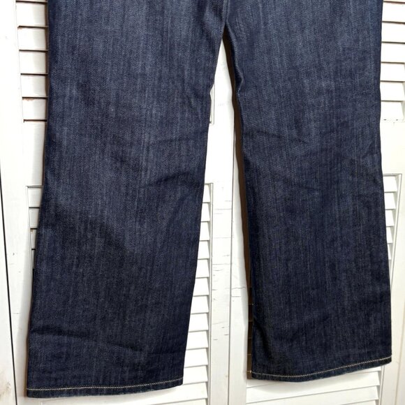 Citizens of Humanity Faye Maternity Bootcut Jeans Belly Panel 28 Hemmed 27 1/4" - Picture 4 of 9